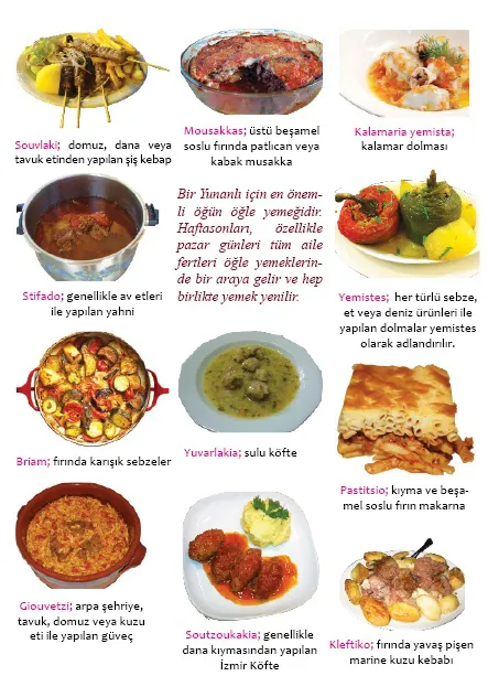 Yunan yemekleri; en sevilen Yunan yemekleri hangisidir, Yunanistan'da ne yemeli
