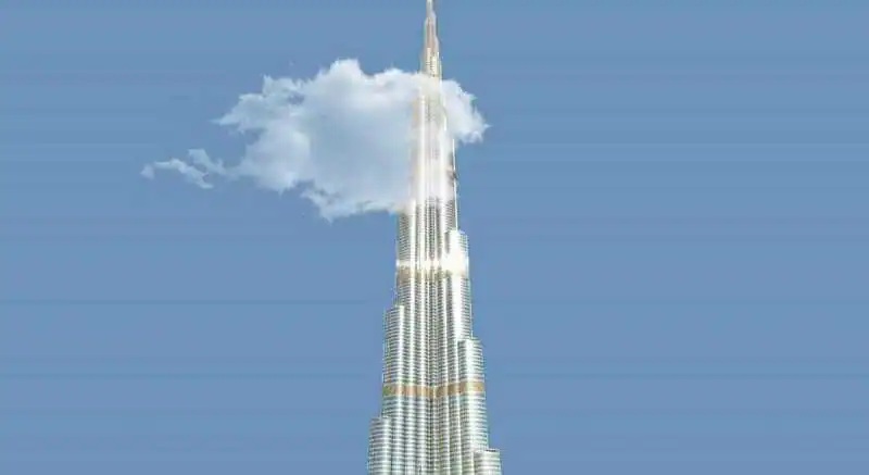 sisäänpääsylippu burj khalifalle Dubaissa