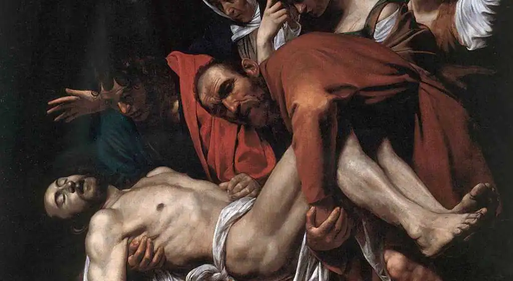 Deposicion - Caravaggio pintores importantes vaticano