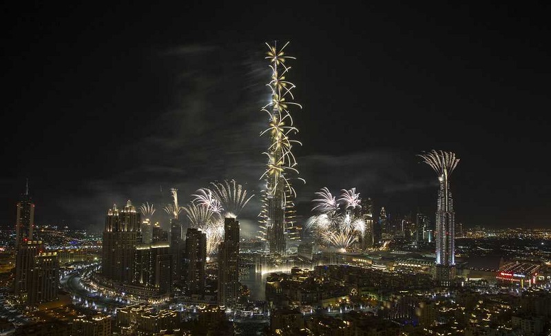 è l'edificio più alto del mondo, burj al khalifa