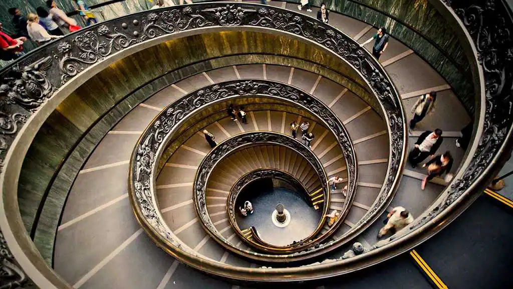 Escaleras de Caraco Escaleras de Caracol Museos Vaticano