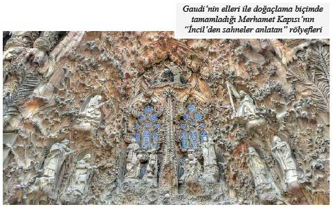 La Sagrada Familia, Bitmeyen Kilise, Kutsal Doğum Cephesi Detayı