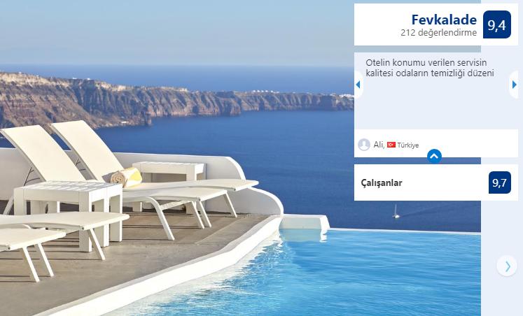 Beste hotell for bryllupsreise i Santorini